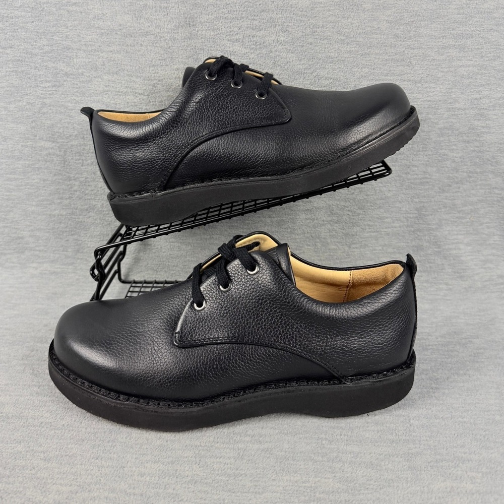 Samuel Hubbard Hubbard Free Oxfords Mens 9 W Black Leather Derby Shoes Comfort